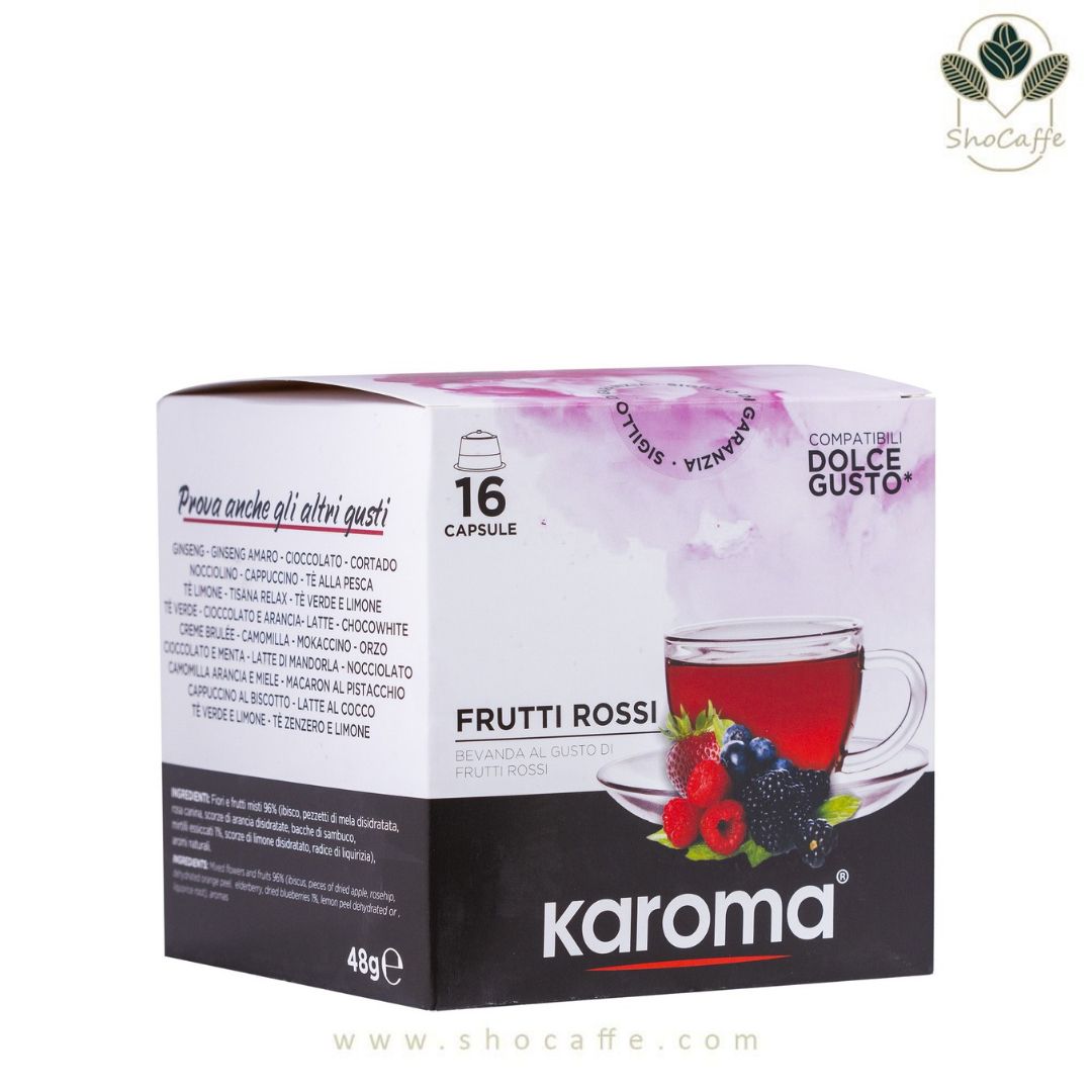 کپسول دولچه گوستو کاروما میکس بری Karoma Frutti Rossi