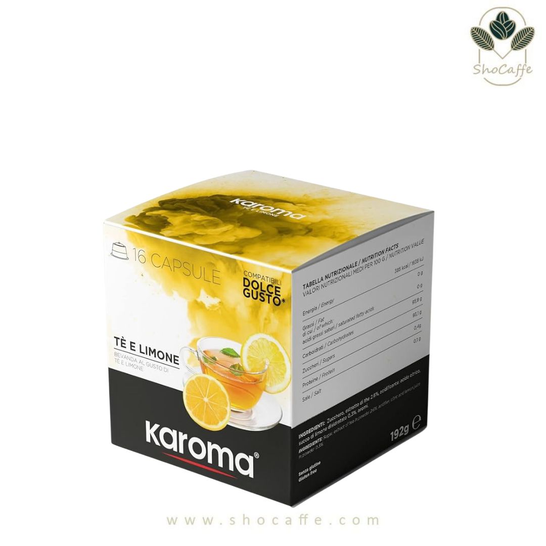 کپسول دولچه گوستو کاروما مدل چای لیمو Karoma Te Al Limone