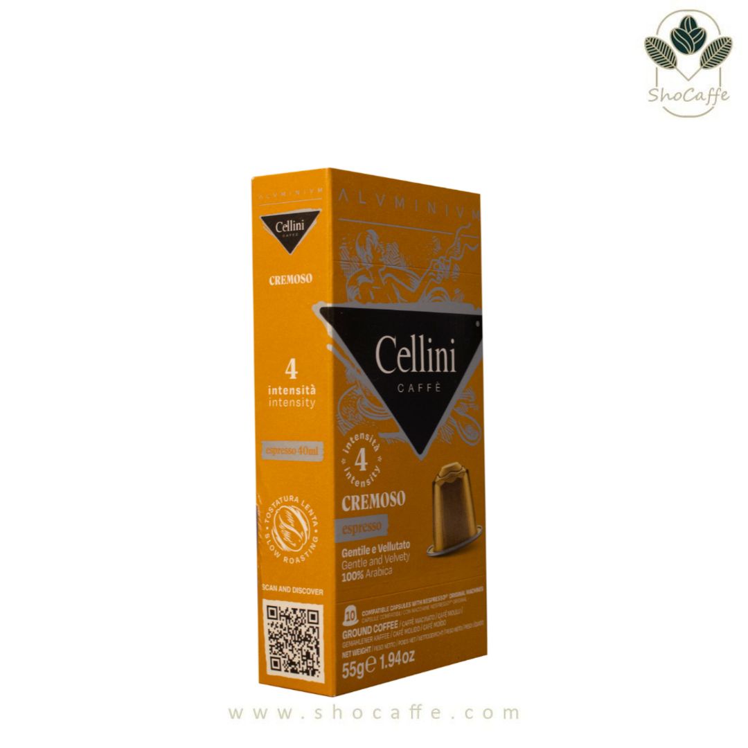 کپسول قهوه نسپرسو چلینی کرموسو Cellini Cremoso