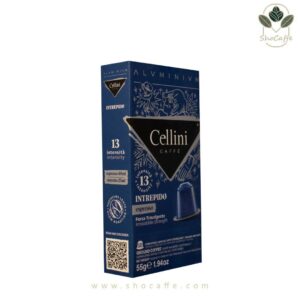 کپسول قهوه نسپرسو چلینی اینتریپیدو Cellini Intrepido